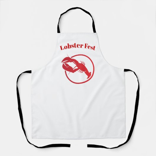 Lobster Fest Apron Schort (Voorkant)