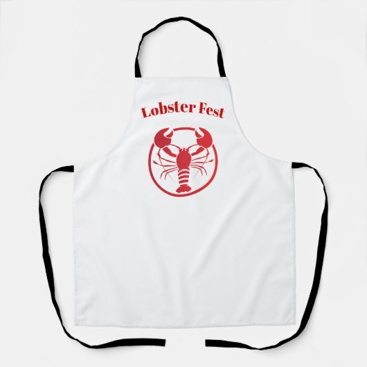 Lobster Fest Apron Schort (Voorkant)