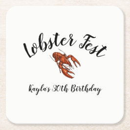 Lobster Fest Kartonnen Onderzetters