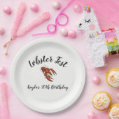 Lobster Fest Napkins Papieren Bordje (Feest)