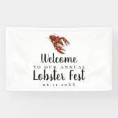 Lobster Fest Party Banner (Horizontaal)