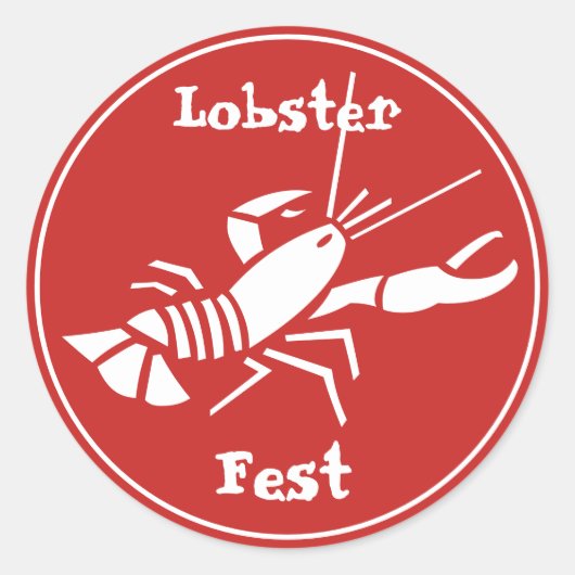 Lobster Fest Stickers (Voorkant)
