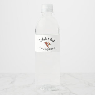 Lobster Fest Waterfles Etiket