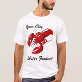 Lobster Festival Mannen T-shirt (Voorkant)