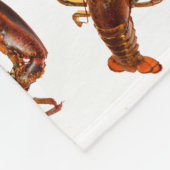 Lobster Fleece Deken (Hoek)