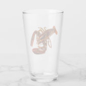 Lobster Glas (Achterkant)