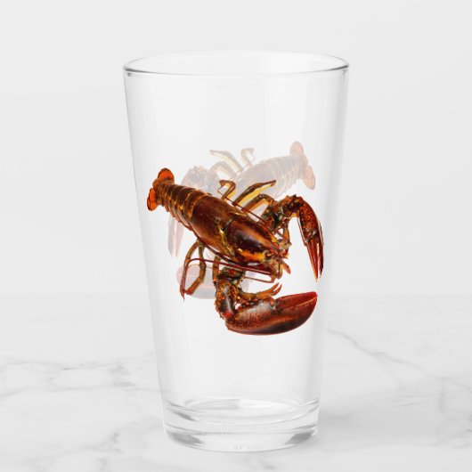 Lobster Glas (Voorkant)