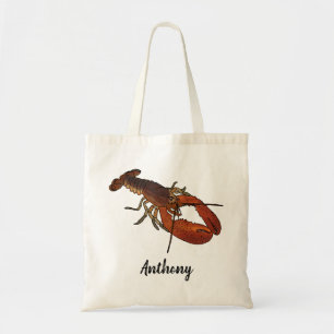 Lobster Grafisch Gepersonaliseerd Tote Bag