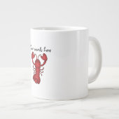 Lobster Grote Koffiekop (Voorkant rechts)