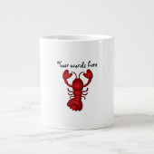 Lobster Grote Koffiekop (Voorkant)