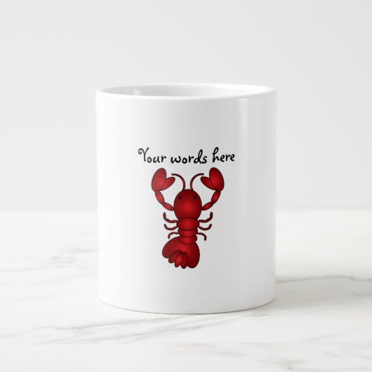 Lobster Grote Koffiekop (Voorkant)