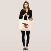 Lobster Grote Tote Bag (Voorkant (model))