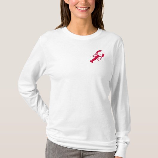 Lobster Hoodie T-shirt (Voorkant)