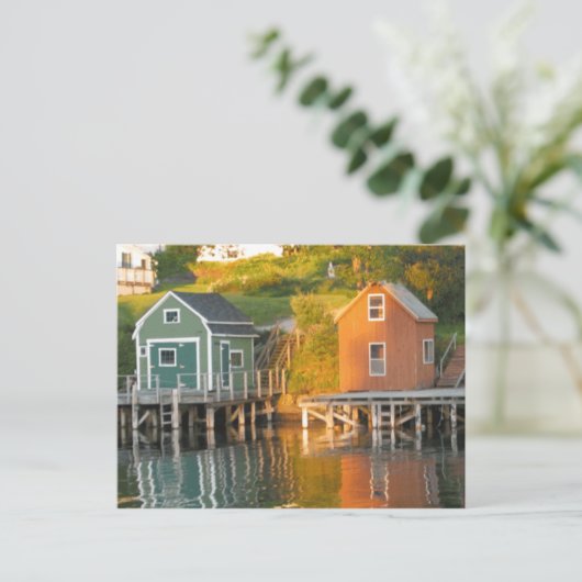 Lobster huts briefkaart (Staand voorkant)