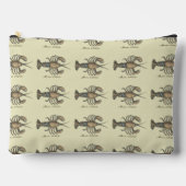 Lobster Illustration Antiek Maine Seafood Etui (Voorkant)