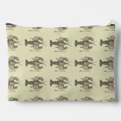 Lobster Illustration Antiek Maine Seafood Etui (Achterkant)