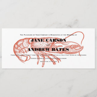 Lobster Invitation Kaart