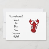 Lobster Kaart (Voorkant)