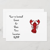 Lobster Kaart (Voorkant / Achterkant)