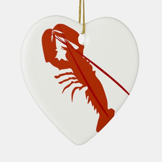 Lobster Keramisch Ornament (Rechts)