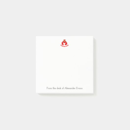 Lobster King 3 x 3 Post-it® Notes (Voorkant)