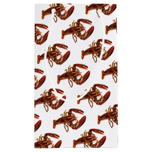 Lobster Klein Cadeauzakje (Achterkant)