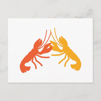 LOBSTER-kraakbevechten Briefkaart