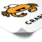 Lobster + krab poster (Hoek)