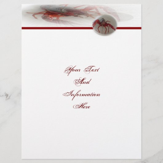 Lobster Letterhead (Voorkant)
