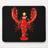 Lobster Lighting Xmas Tree Matching Lobster Christ Muismat (Voorkant)