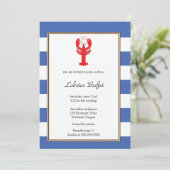 Lobster Love Kaart (Staand voorkant)