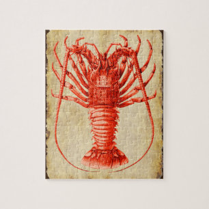 Lobster Lovers  Style Drawing Puzzle Legpuzzel