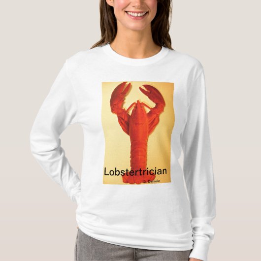 Lobster Lovers Tee shirt. Zeevruchten. T-shirt (Voorkant)