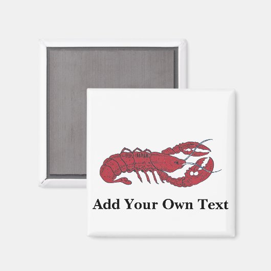  Lobster Magneet (Voorkant / Achterkant)