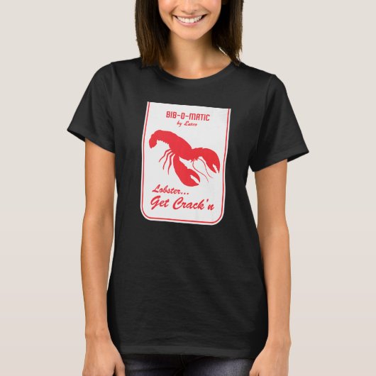 Lobster Maine New England Seafood Shore Dinner Cho T-shirt (Voorkant)
