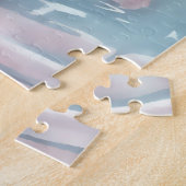 Lobster met banjo serenading beach Girl Legpuzzel (Zijkant)