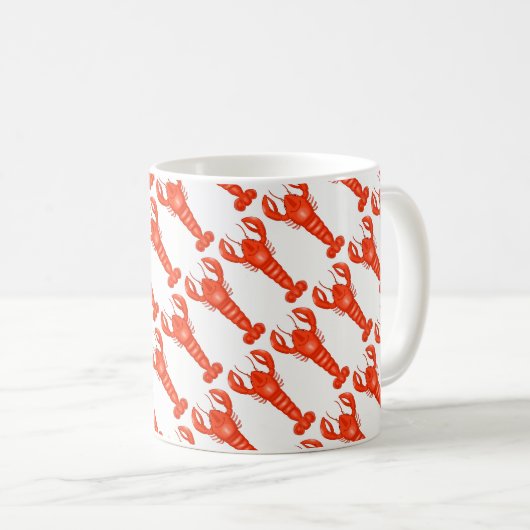 Lobster-Mok Koffiemok (Voorkant rechts)