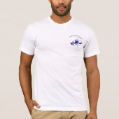 Lobster Nautical add jouw naam/text T-shirt (Voorkant)
