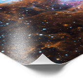 Lobster Nebula - Cosmic Winter Wonderland Foto Afdruk (Hoek)