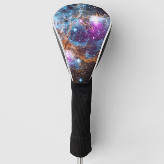 Lobster Nebula - Cosmic Winter Wonderland Golfheadcover (Voorkant)