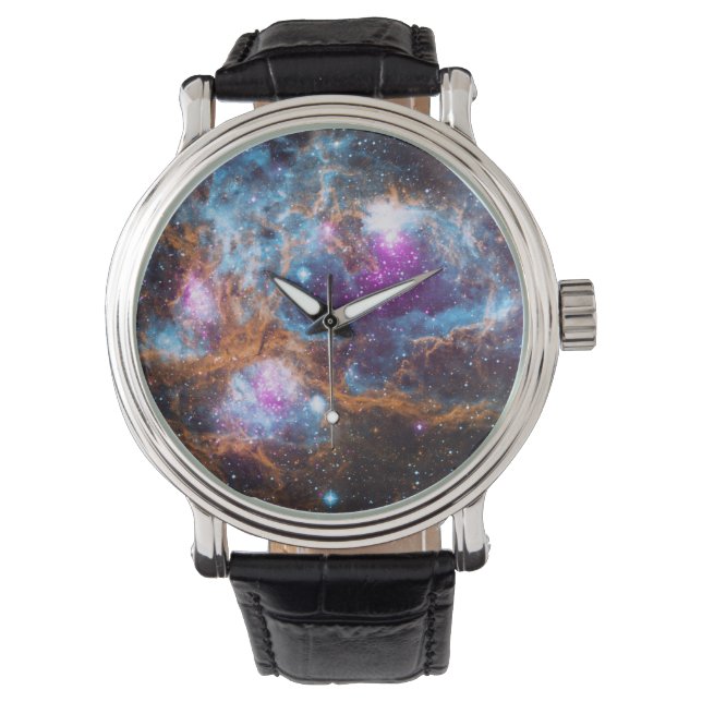 Lobster Nebula - Cosmic Winter Wonderland Horloge (Voorkant)