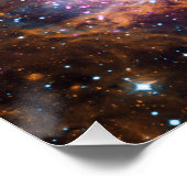 Lobster Nebula - Cosmic Winter Wonderland Perfect Poster (Hoek)