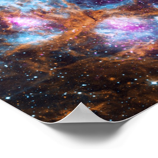 Lobster Nebula - Cosmic Winter Wonderland Poster (Hoek)
