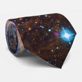 Lobster Nebula - Cosmic Winter Wonderland Stropdas (Opgerold)