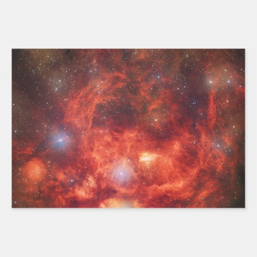 Lobster Nebula Inpakpapier Vel (Voorkant 3)