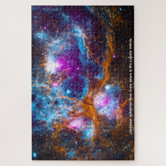 Lobster Nebula Jigzaag Puzzle Legpuzzel (Verticaal)