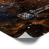 Lobster Nebula, NGC 6357 - Cosmic Winter Wonderl Poster (Hoek)