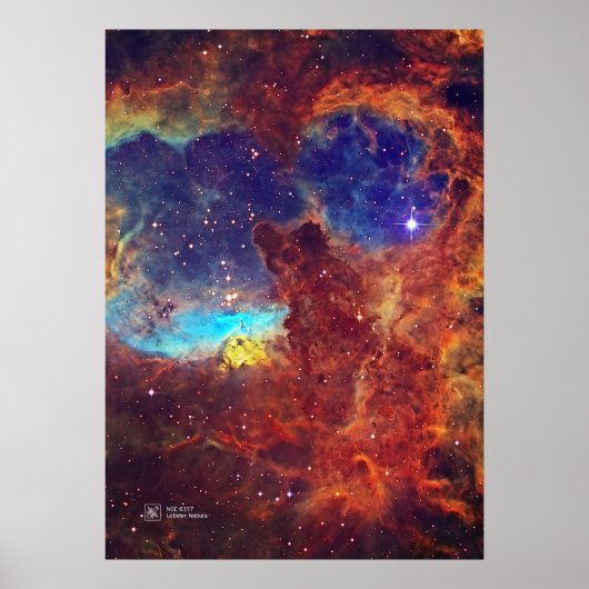 Lobster Nebula, NGC 6357 Poster (Voorkant)