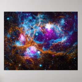 Lobster Nebula of NGC 6357, ZGOA Poster