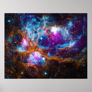 Lobster Nebula of NGC 6357, ZGOA Poster